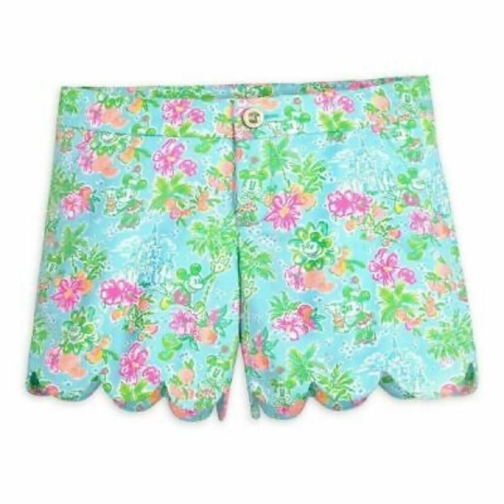 NWT Lilly Pulitzer x Disney Buttercup Shorts